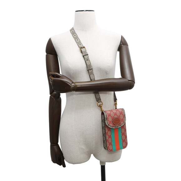 GUCCI Authentic Cream Leather Shoulder Bag - Picture 4 of 14